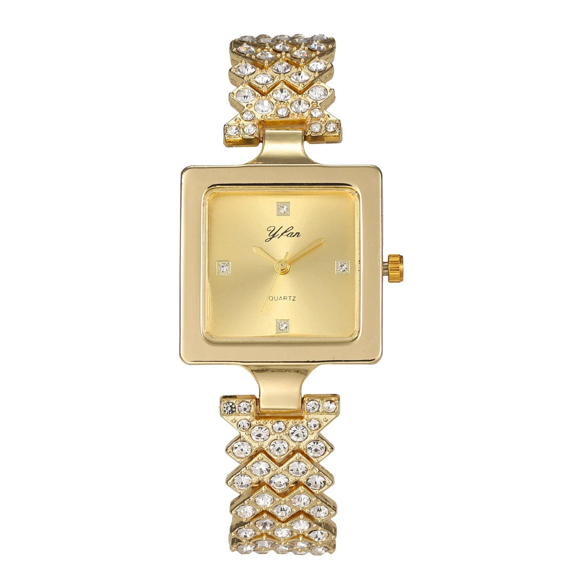 Square Diamond Watch