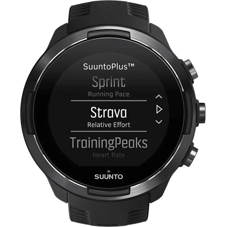 Suunto 9 Baro Smart Watch Heart Rate/GPS/1.3"LED Display Black Stainless Steel Body