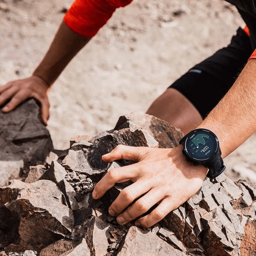 Suunto 9 Baro Smart Watch Heart Rate/GPS/1.3"LED Display Black Stainless Steel Body