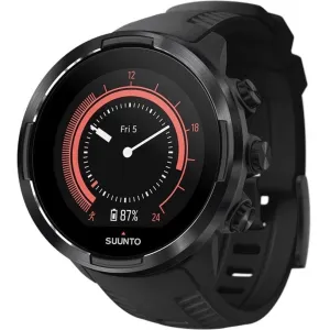 Suunto 9 Baro Smart Watch Heart Rate/GPS/1.3"LED Display Black Stainless Steel Body