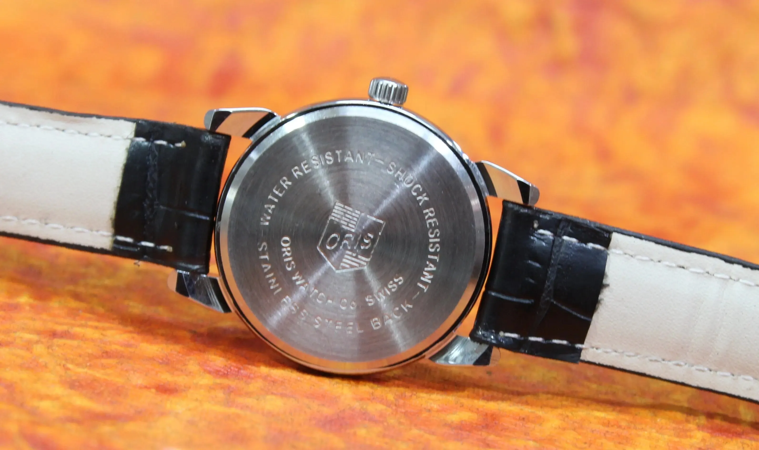 Swiss Made Men's Watch ORIS Vintage 17 Jewels FHF ST96 Hand Wind Mechanical Movement