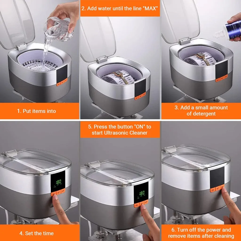 Tacklife Muc03 Ultrasonic Cleaning Machine