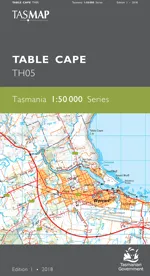 Tasmap 1:50000