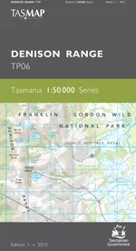 Tasmap 1:50000