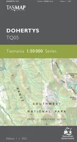 Tasmap 1:50000