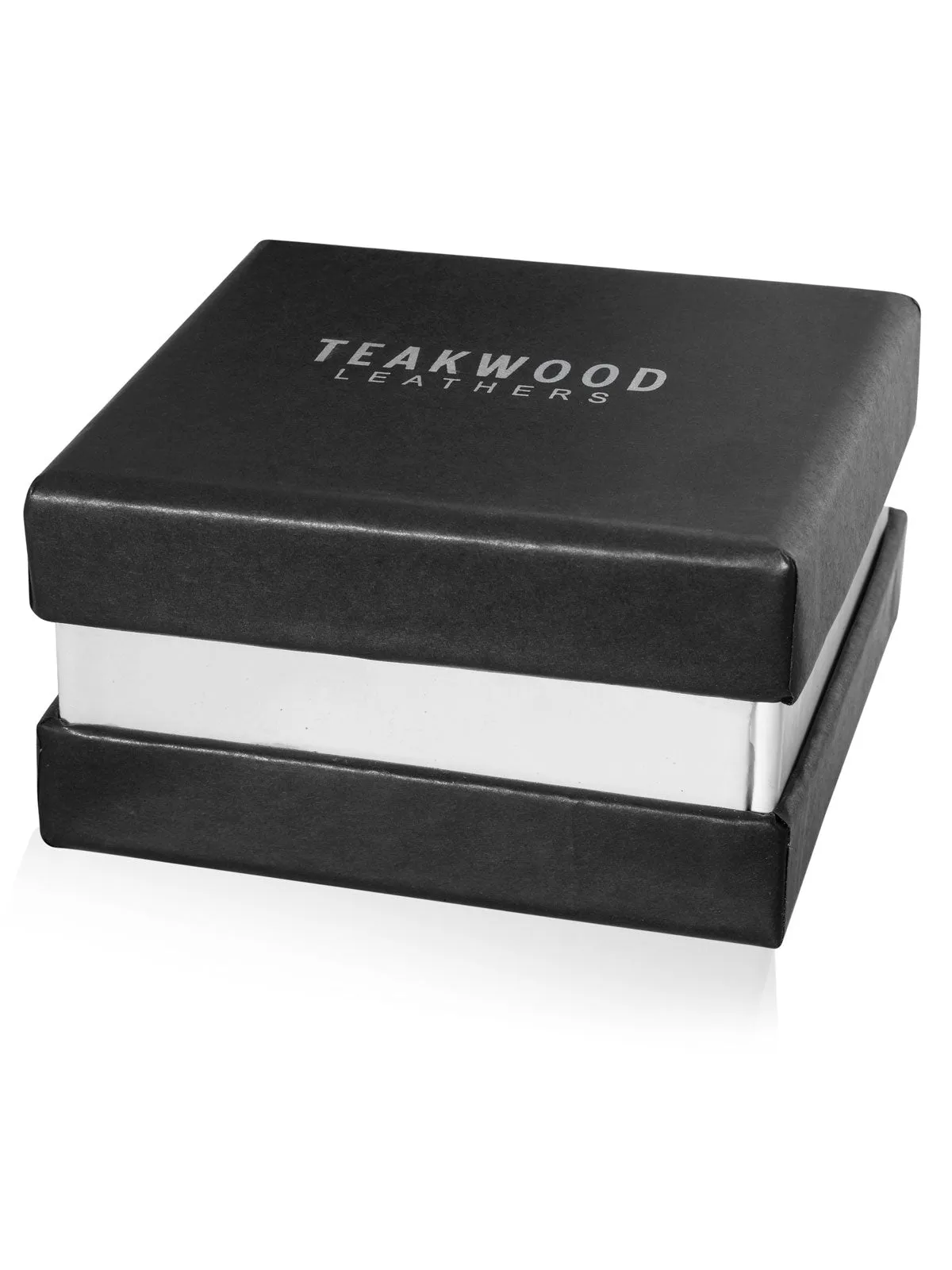Teakwood leather Blue Men Analog Watch