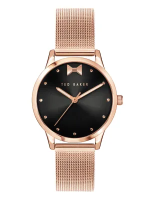Ted Baker 3 Hands FITZROVIA BOW Women Watch-BKPFZS121