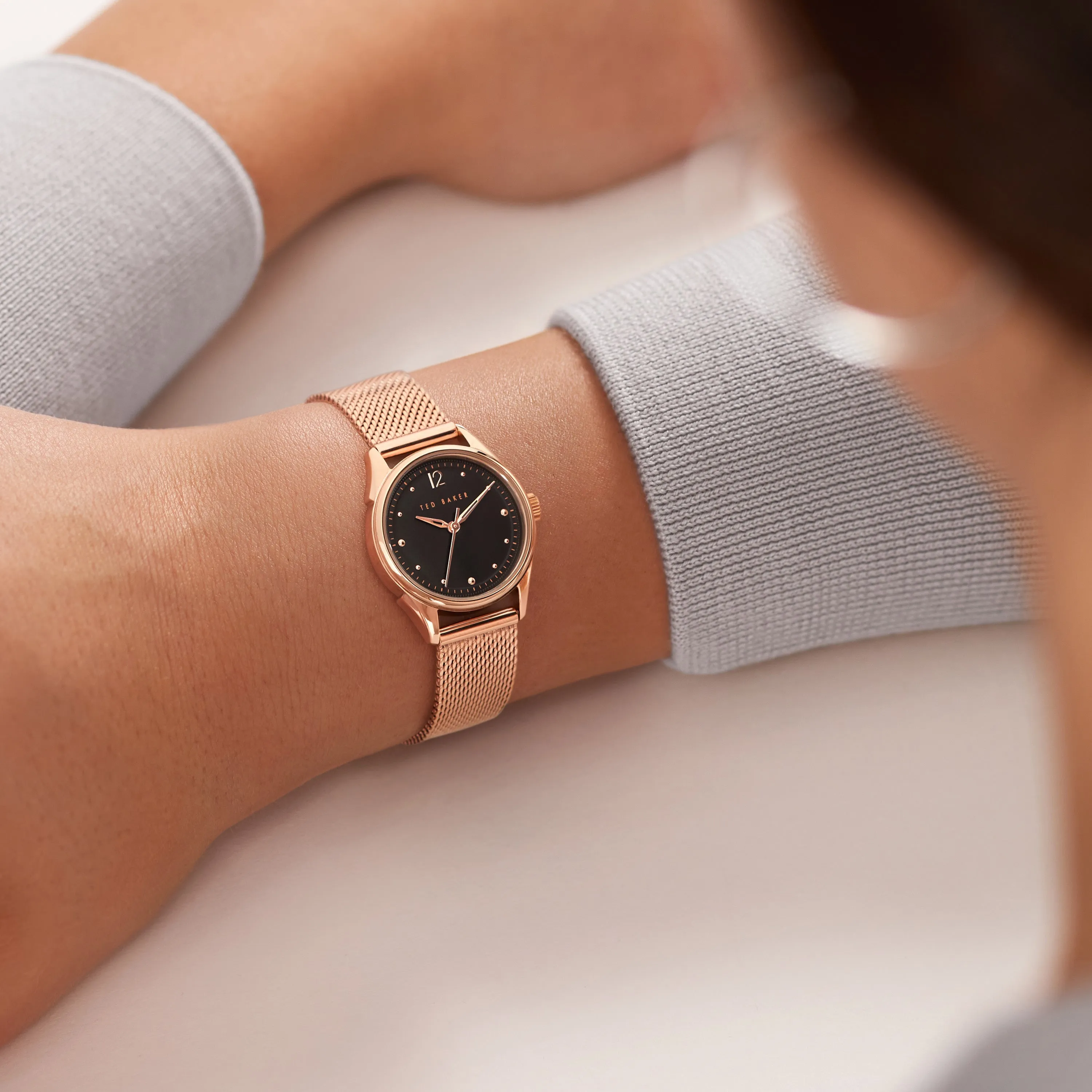 Ted Baker Black Dial Women Watch - BKPLUS209