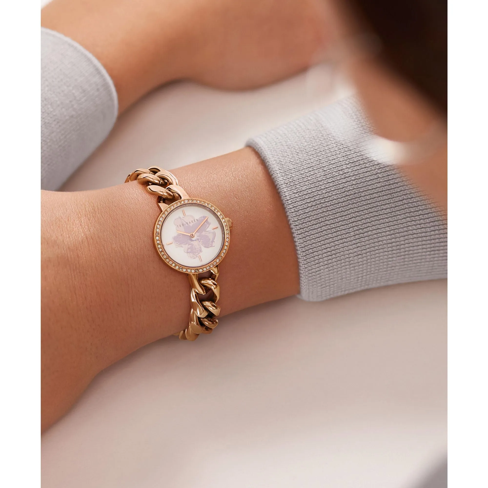 Ted Baker Champagne Dial Women Watch - BKPMSS204