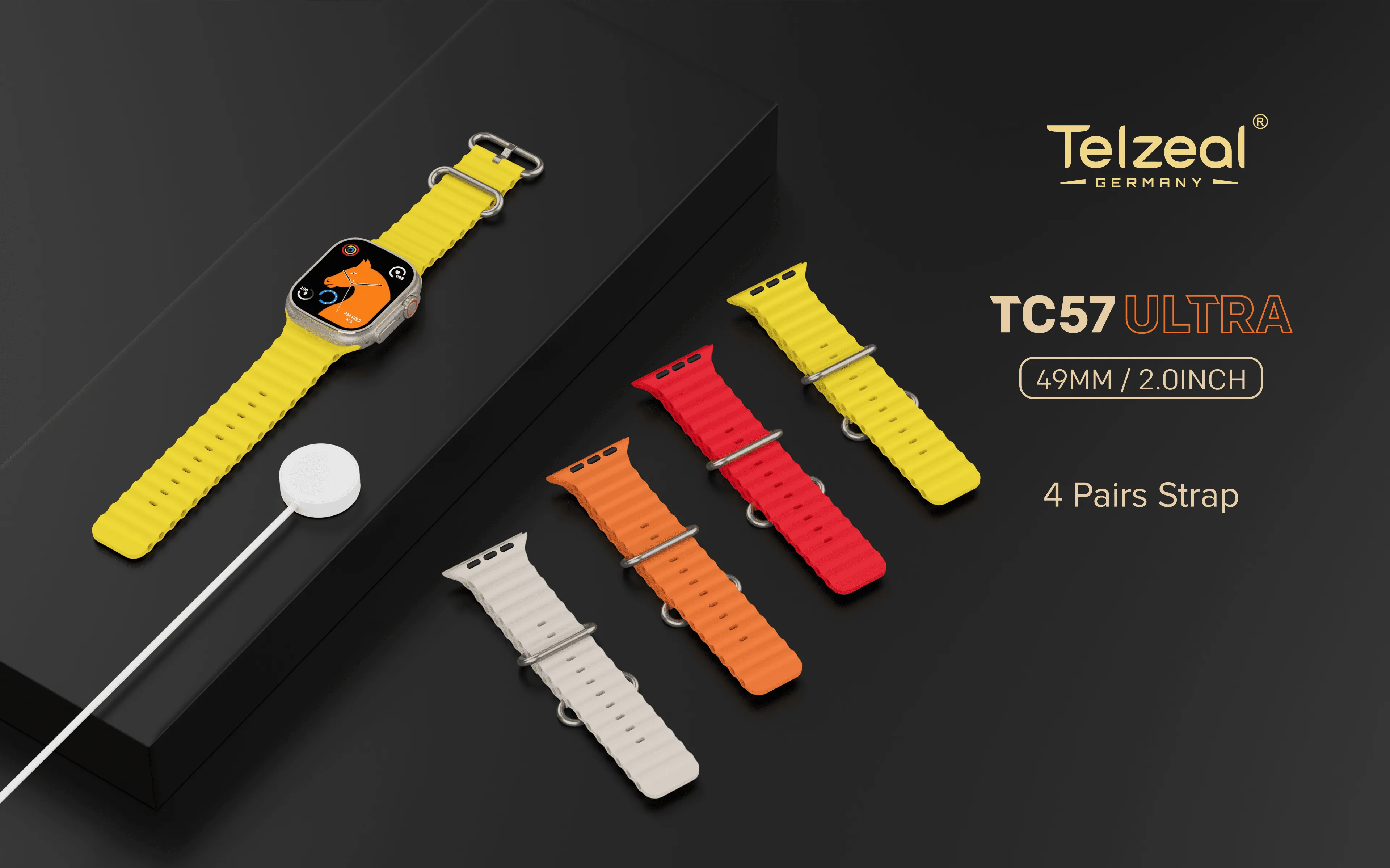 Telzeal - Germany Smart Watch - TC57 Ultra