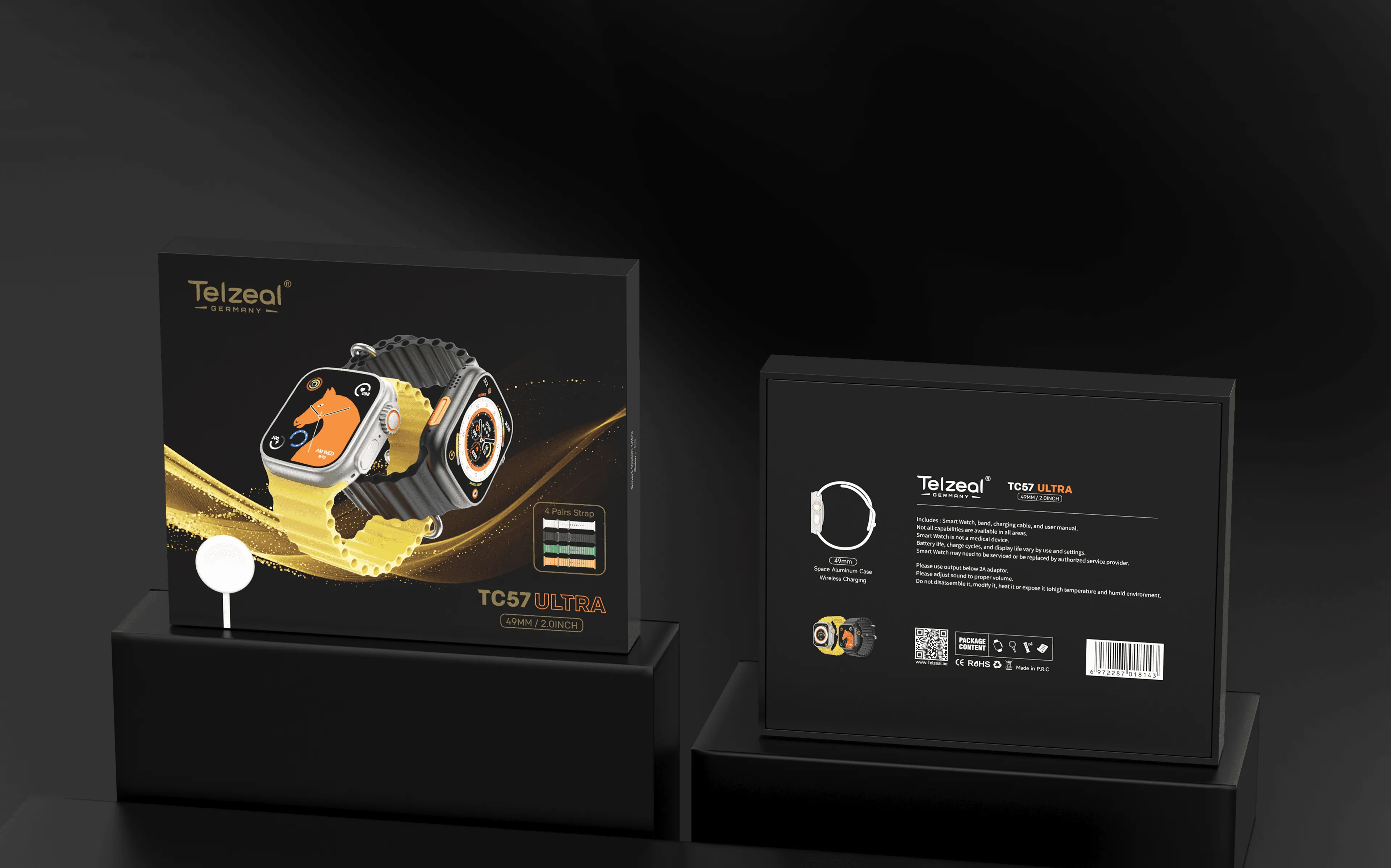Telzeal - Germany Smart Watch - TC57 Ultra