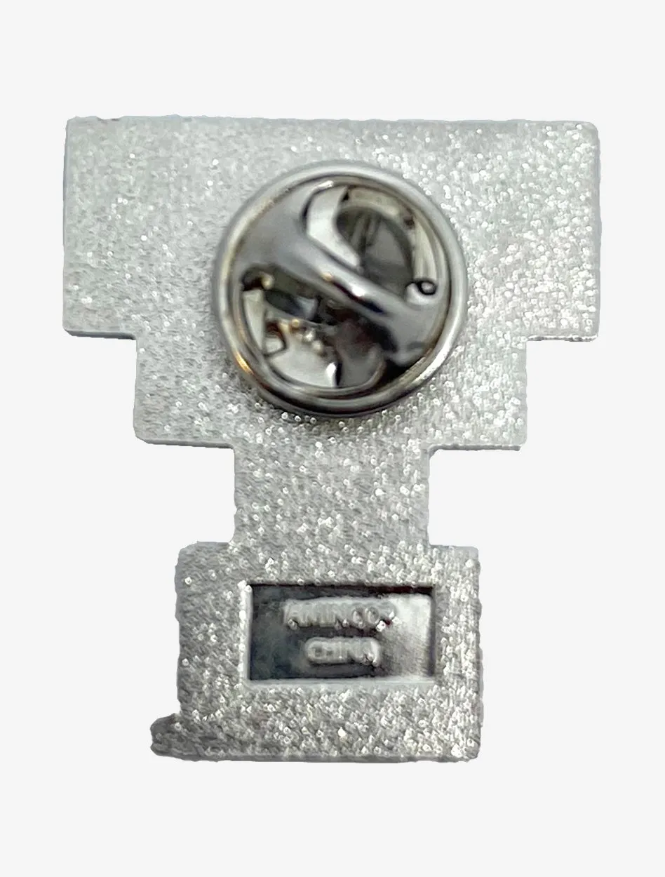 Texas Tech Mirror Finish Double T Lapel Pin
