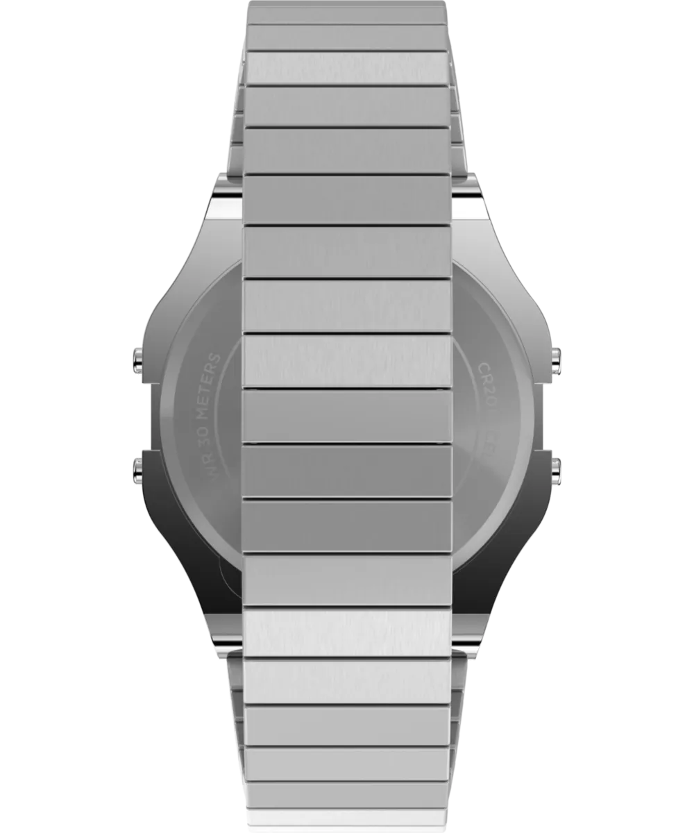 Timex 80 34mm Stainless Steel Expansion Band Watch