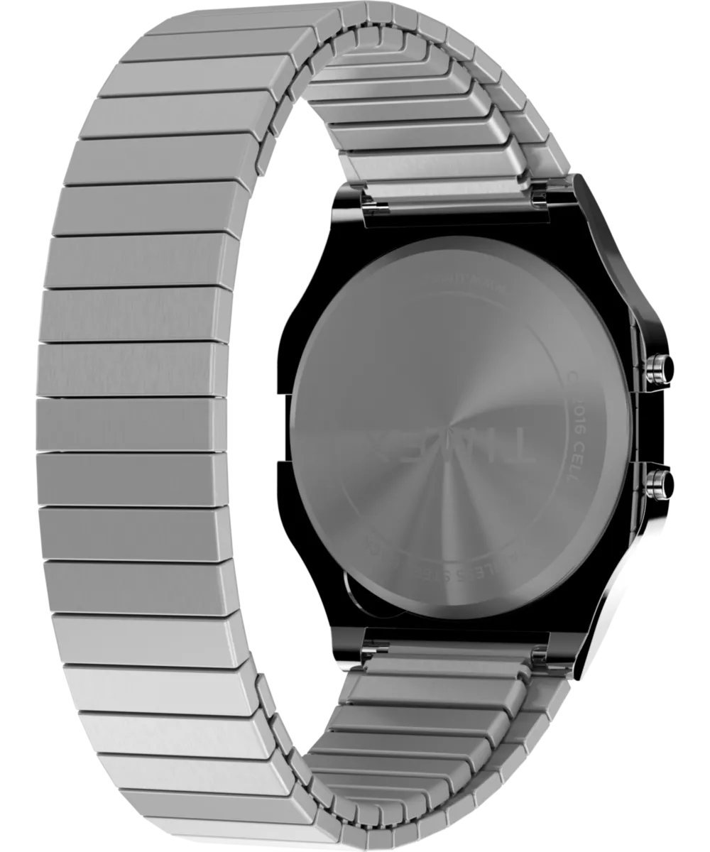 Timex 80 34mm Stainless Steel Expansion Band Watch