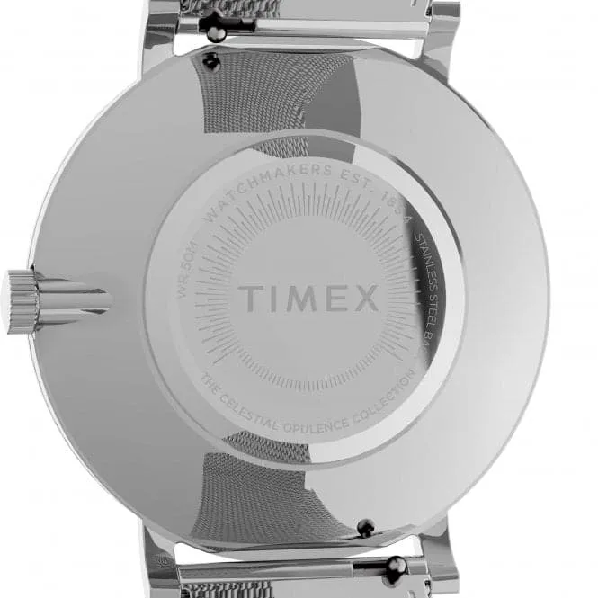 Timex Ladies Celestial Opulence Silver Watch TW2U67000