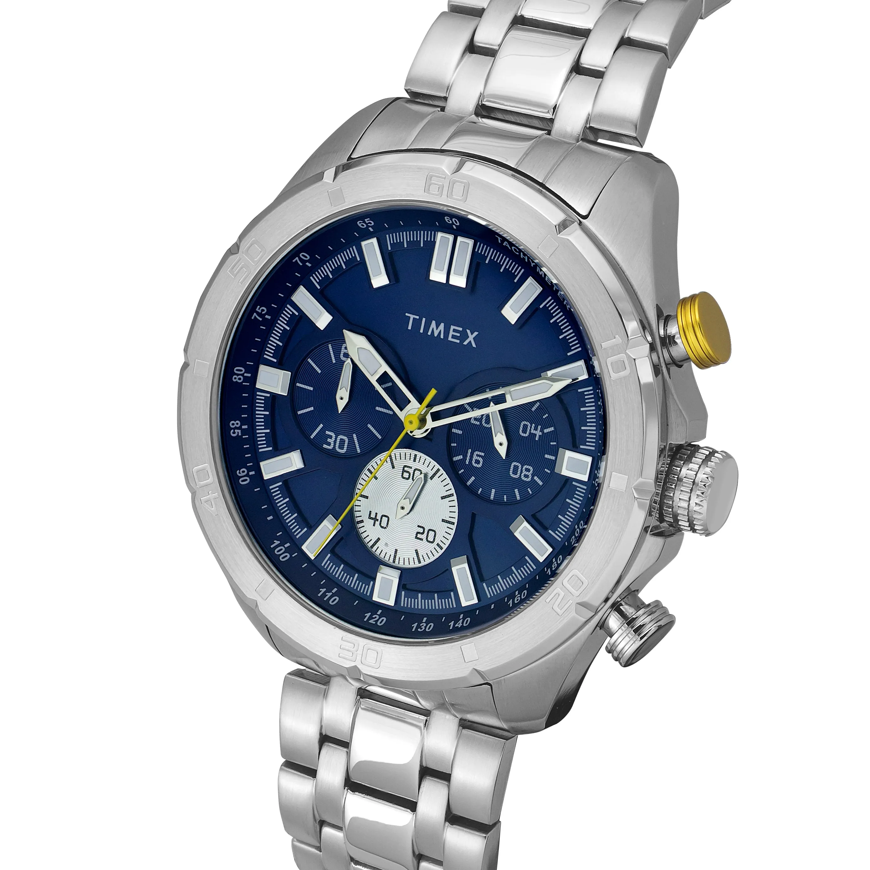 Timex Men Blue Round Analog Dial Watch - TWEG20302