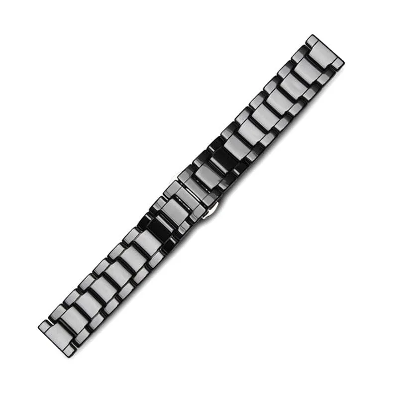 Universal Ceramic Watch Straps Compatible with most Pin Style Watches