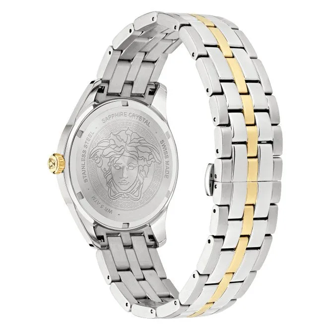 Versace Gents Greca Time Gold-Tone Watch VE7C00623