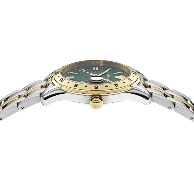 Versace Gents Greca Time Gold-Tone Watch VE7C00623