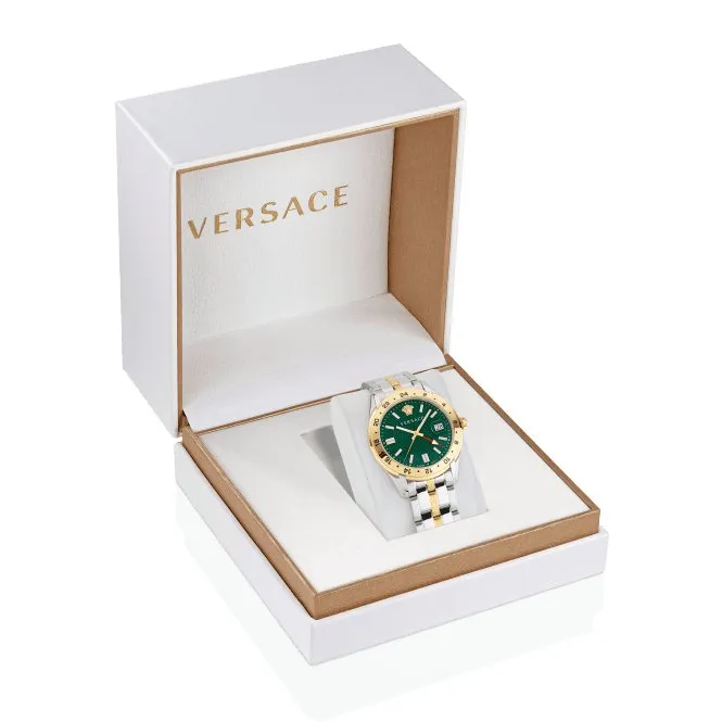 Versace Gents Greca Time Gold-Tone Watch VE7C00623