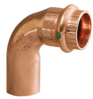Viega ProPress Zero Lead Copper Street 90-Degree Elbow Press X Press