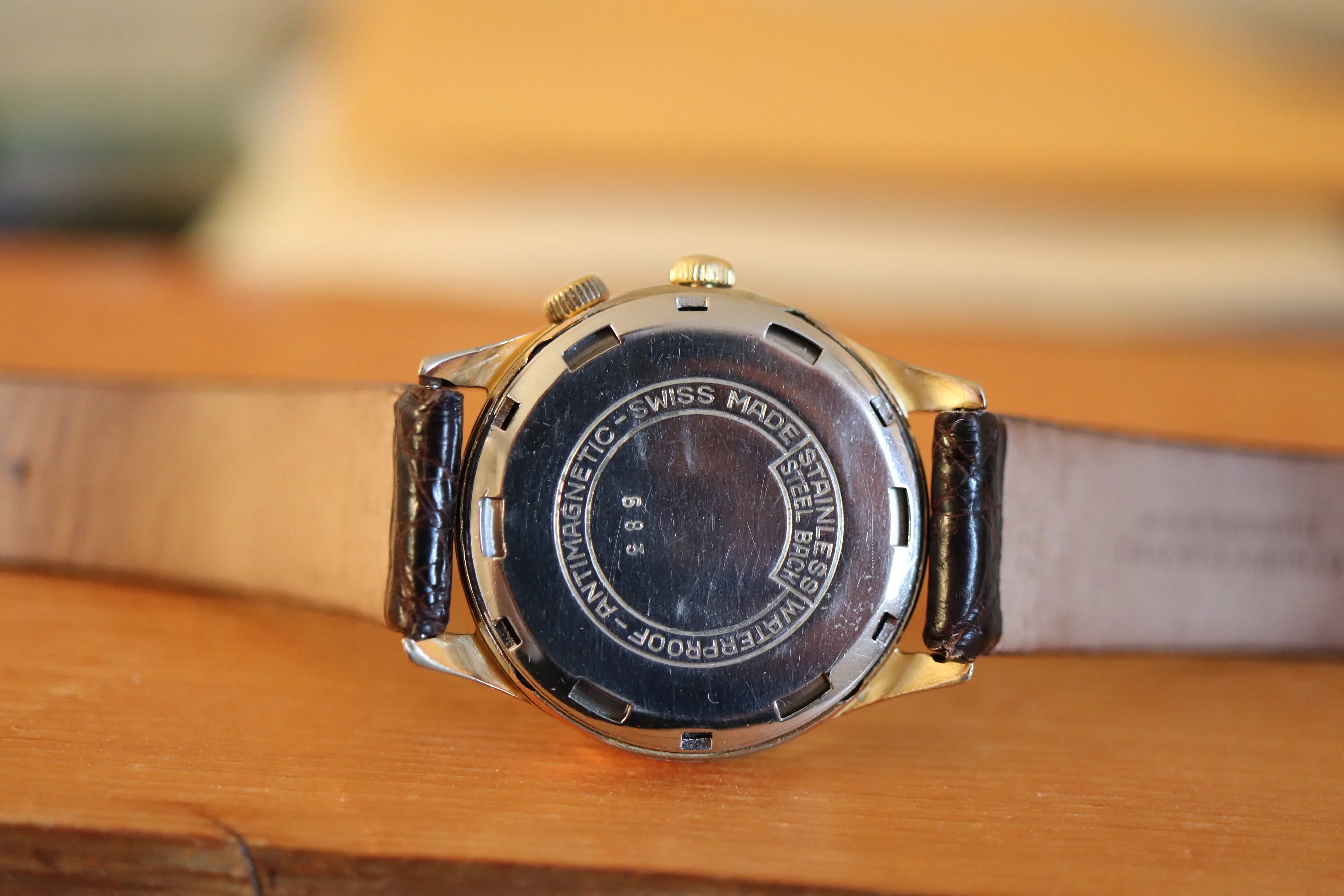 Vintage Alarm watch - Nora - Manual - Works