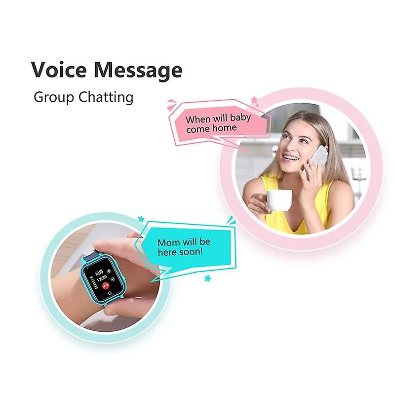 Watches video call smart watch gps wifi tracker smart phone watch waterproof kids smart watches pink