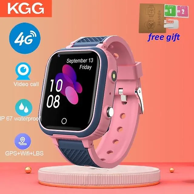 Watches video call smart watch gps wifi tracker smart phone watch waterproof kids smart watches pink