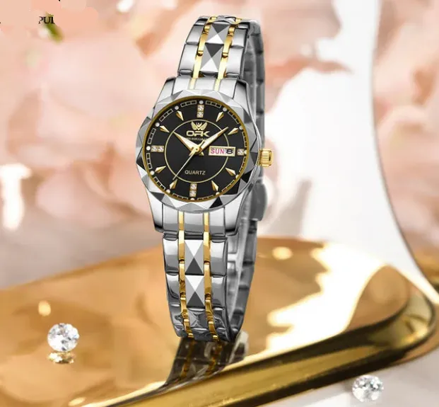 Womens Elegant Luxury Waterproof Luminous Calendar Analog Watch