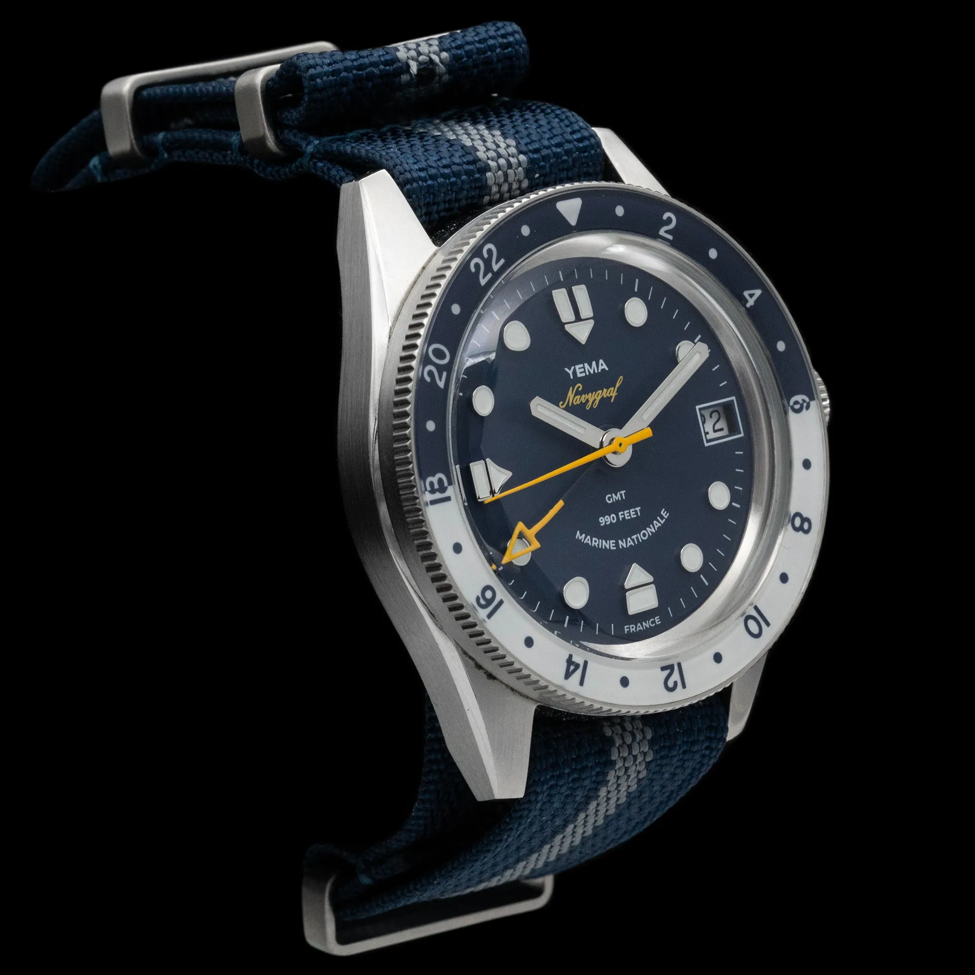 Yema - Navygraf Marine Nationale GMT YNAV23MN-AMS