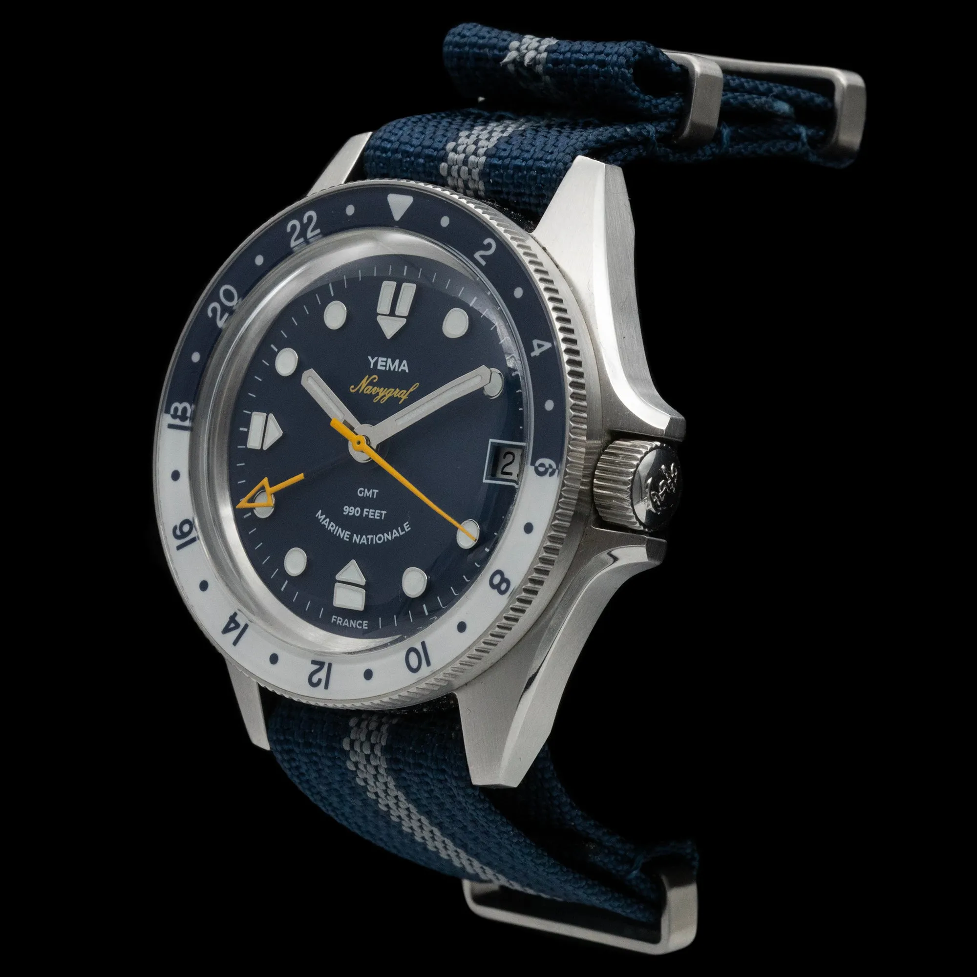 Yema - Navygraf Marine Nationale GMT YNAV23MN-AMS